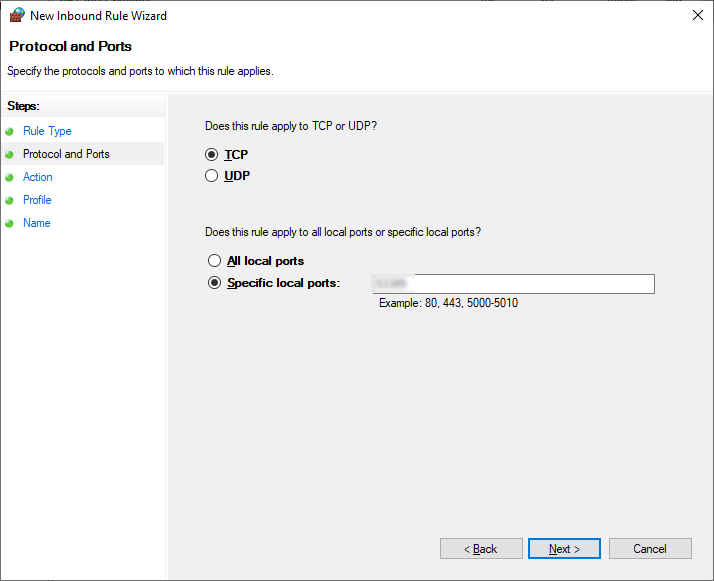 Advanced Windows Firewall